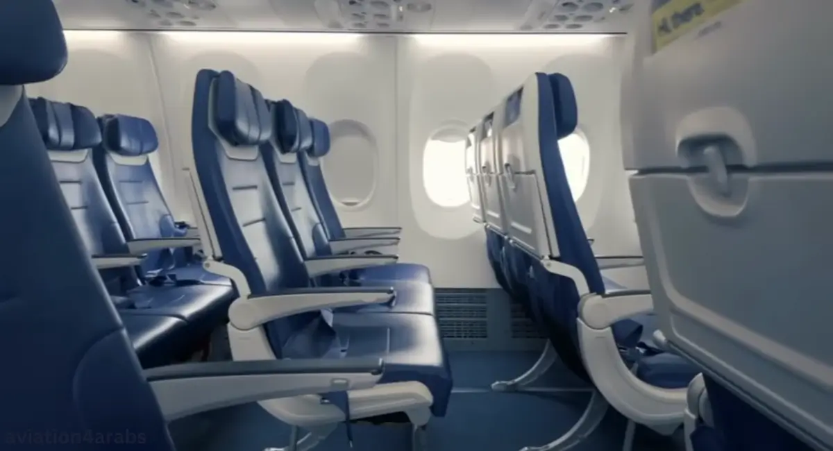 أنواع المقاعد في الطائرة